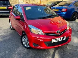 Red Used 2012 Toyota Yaris Hatchback | £3,250 (Expensive)