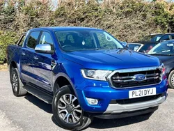 Blue Used 2021 Ford Ranger Limited Pickup | £21,500 (Fair price)