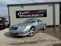 Silver Used 2005 Mercedes SL350 Cabriolet | £15,000