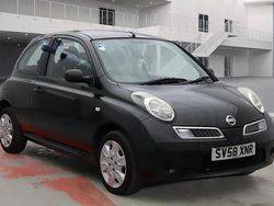 Black Used 2008 Nissan Micra Acenta Hatchback | £2,795 (Fair price)