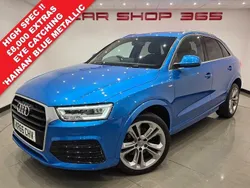 Blue Used 2016 Audi Q3 S-line plus SUV | £11,490 (Fair price)
