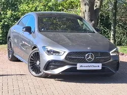 Grey Used 2024 Mercedes CLA220 AMG Line Premium Plus Sedan | £33,498 (Fair price)