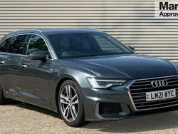 Grey Used 2021 Audi A6 S-Line Estate | £27,675 (Good price)