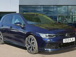 Blue Used 2021 VW Golf VIII R-line Hatchback | £21,508 (Expensive)