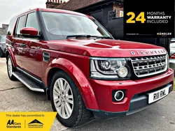Red Used 2014 Land Rover Discovery 4 S SUV | £13,990 (Fair price)