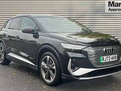 Black Used 2023 Audi Q4 e-tron S-Line SUV | £29,110 (Super price)