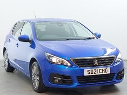 Blue Used 2021 Peugeot 308 Allure Hatchback | £9,998 (Good price)
