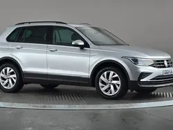 Silver Used 2021 VW Tiguan Life SUV | £18,498 (Good price)