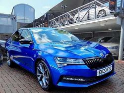 Blue Used 2023 Skoda Superb SportlinePlus Hatchback | £23,480 (Fair price)