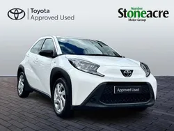 White Used 2023 Toyota Aygo PURE Hatchback | £12,000 (Fair price)