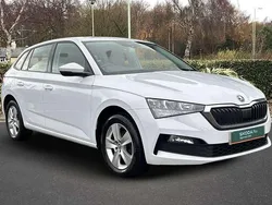 White Used 2021 Skoda Scala SE Hatchback | £11,000 (Fair price)