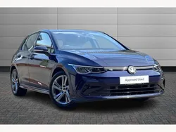 Blue Used 2022 VW Golf VIII R-line Hatchback | £21,595 (A bit pricey)
