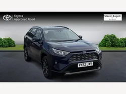 Blue Used 2022 Toyota RAV4 Hybrid Design SUV | £30,359 (Fair price)