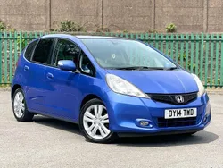 Blue Used 2014 Honda Jazz EX-L Hatchback | £4,295 (Fair price)