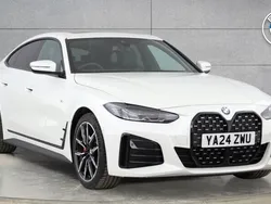 White Used 2024 BMW 420 Gran Coupé M Sport Coupe | £37,695 (Fair price)