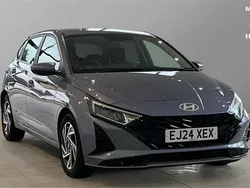 Blue Used 2024 Hyundai i20 Advanced Hatchback | £16,847 (Fair price)