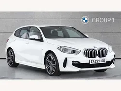 Alpine white Used 2022 BMW 120 M Sport Hatchback | £25,490 (Fair price)