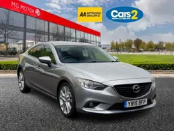 Silver Used 2015 Mazda 6 Inclusive Sedan | £6,995 (Fair price)