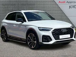White Used 2021 Audi Q5 Advanced SUV | £44,728 (A bit pricey)