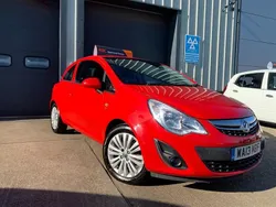 Red Used 2013 Vauxhall Corsa Hatchback | £2,890 (Fair price)