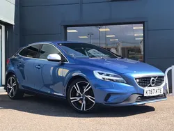 Blue Used 2018 Volvo V40 R-Design Pro Estate | £13,225 (Fair price)