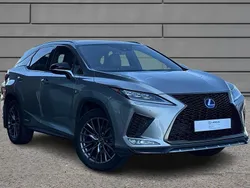 Silver Used 2021 Lexus RX450h Sport Line SUV | £36,950 (A bit pricey)