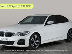 White Used 2021 BMW 320 M Sport Sedan | £18,555 (Fair price)