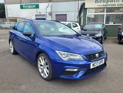 Blue Used 2017 Seat Leon ST FR Estate | £9,295 (Fair price)