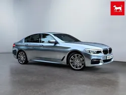 Blue Used 2018 BMW 530e M Sport Sedan | £16,490 (Fair price)