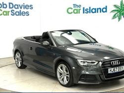 Grey Used 2017 Audi A3 Cabriolet S-Line Cabriolet | £14,500 (Fair price)