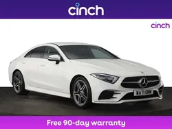 White Used 2021 Mercedes CLS300 AMG line Coupe | £26,599