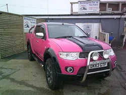 Red Used 2013 Mitsubishi L200 Pickup | £12,995