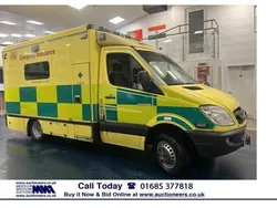 Yellow Used 2012 Mercedes Sprinter Van | £4,490 (Good price)