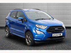 Blue Used 2022 Ford Ecosport ST-Line SUV | £13,195 (Fair price)