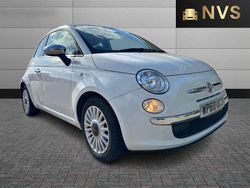 White Used 2010 Fiat 500 Lounge Hatchback | £2,995 (Good price)