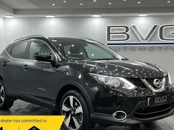 Black Used 2015 Nissan Qashqai N-TEC SUV | £5,494 (Good price)