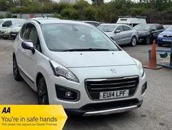 White Used 2014 Peugeot 3008 Active Hatchback | £3,789 (Good price)