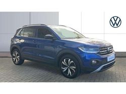 Blue Used 2022 VW T-Cross Black Edition SUV | £16,392 (Fair price)
