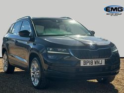 Black Used 2018 Skoda Karoq SUV | £15,495 (Fair price)