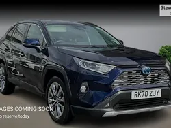 Blue Used 2020 Toyota RAV4 Hybrid SUV | £25,384 (A bit pricey)