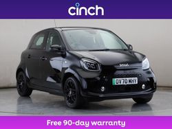 Black Used 2020 Smart ForFour Electric Drive Prime Exclusive Hatchback | £9,249 (A bit pricey)