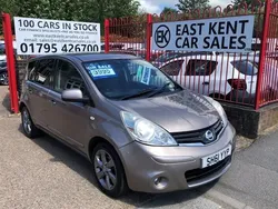 Beige Used 2011 Nissan Note N-TEC MPV | £3,600 (Fair price)