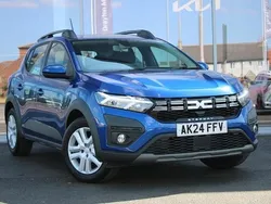 Blue Used 2024 Dacia Sandero Expression Hatchback | £13,657 (Fair price)