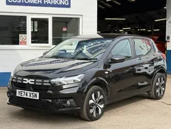 Pearl black metallic Used 2024 Dacia Sandero Journey Hatchback | £14,995 (Fair price)