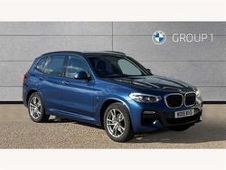 Blue Used 2019 BMW X3 M Sport SUV | £26,850 (Good price)