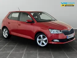 Red Used 2019 Skoda Fabia SE L Hatchback | £6,295 (Good price)
