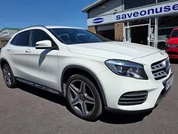 White Used 2017 Mercedes GLA220 AMG line SUV | £10,990 (Fair price)