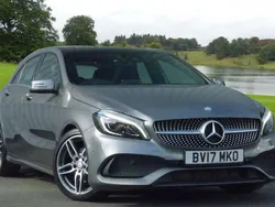 Grey Used 2017 Mercedes A200 AMG Line Premium Plus Hatchback | £16,495 (Fair price)