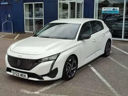 White Used 2022 Peugeot 308 Allure Premium Hatchback | £17,495 (Fair price)