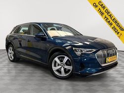 Blue Used 2020 Audi e-tron Advanced Plus SUV | £18,499